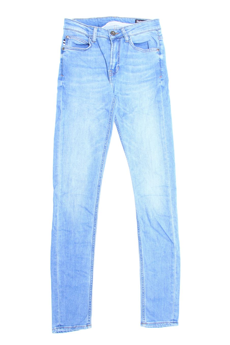 Lot De 2 Jeans Bizzbee Taille 34 - Noir, Occasion Très Bon état, Coupe Régulière Femme