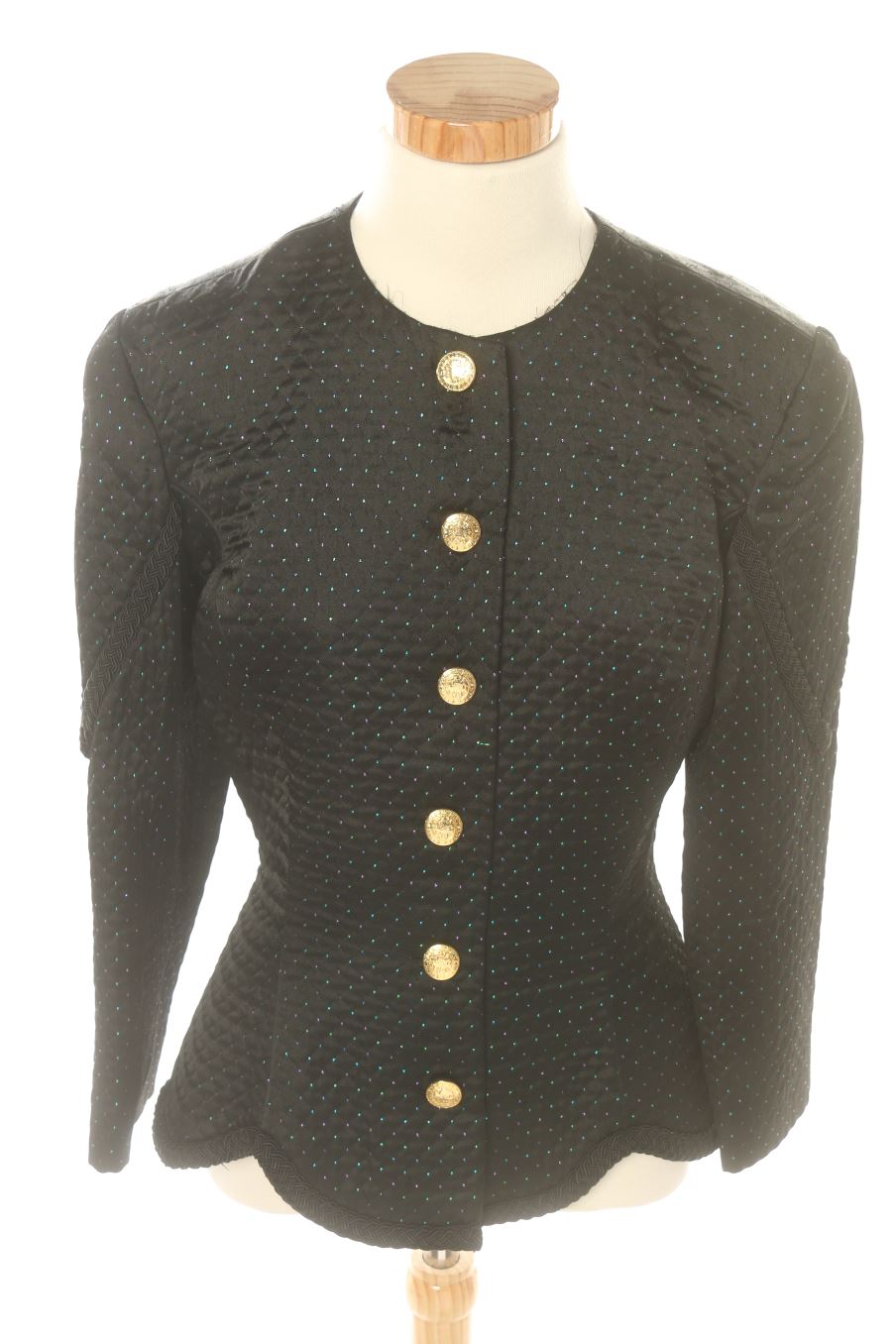 Blouson Bornas M & M - Taille M Noir - Doudoune Légère - Occasion Très Bon état - Femme